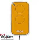 Nice Era-Inti 2 Button Yellow Compatible / Aftermarket Gate Remote Control