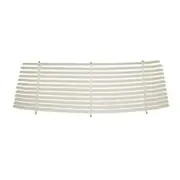 WHITE VENETIAN BLIND AUTO SHADE FOR FORD CAPRI COUPE JAN 1969 - DEC 1973 (for: Ford)