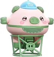 Novelty Tightrope Walking Tumbler Unicycle Toys,Cute Balanced Pig Toys,Roly-Poly Fingertip Gyroscope Balance Robot,Roly-Poly Balance Pig Piglet,Novelty Funny Toys,Fidget Toys,Gyroscope Toys (Green)
