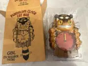 Studio Ghibli My Neighbor Totoro The Cat Bus Wall Clock Pendulum Swing Tail