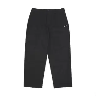 【NIKE 耐吉】長褲 Life Unlined Cotton Chino 男款 黑 直筒褲 寬鬆 褲子(DX6028-010)