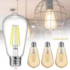 2W 4W 6W 8W 12W ST64 LED Light Bulb E27 Candle Bulb Light Home Decoration