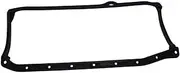 SBC Black Oil Pan Gasket Steel Core Rubber Replacement Compatible for 305 350 Small Block Chevy 86-95