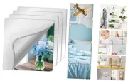 Unbreakable Full Body Mirror Tiles, 4PCS 10”x10” Stick on Mirrors for Wall,