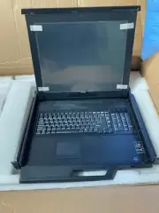 NOVA 1U Rackmount KVM Console with Keyboard Video & Mouse Model LCD1U17-01 NEW