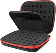 Generic Dice Storage Bag Dice Organizer Case Dice Holder Case Table Game Storage Tray Dice Storage Case Table Game Accessories Dice Bag Separated Dice Case Composite Material