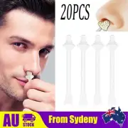20PCS Nose Ear Hair Removal Wax Kit Sticks Easy Mens Nasal Waxing Remover Strips