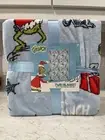 How The Grinch Stole Christmas Twin Size Blue Plush 60x90” Blanket Throw Dog Max