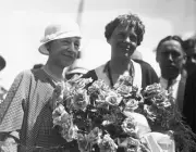 Amelia Earhart American Aviation Pioneer Amelia Earhart Old Photo 11