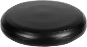 Daseeme Round Elastic PU Stool Cover Synthetic Bar Stool Seat Cover Slipcover Dinning Cha Cover-Black