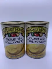 Margaret Holmes Squash With Vadalia Onions 2 Cans 14.5 Oz Each B/b 06/27
