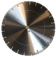 16-Inch Dry or Wet Cutting Segmented Saw Blade for Concrete and Brick/ 1" Arbor