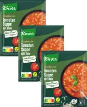 KNORR instant soup TOMATO with RICE -3 pack/6 servings- FREE SHIPPING