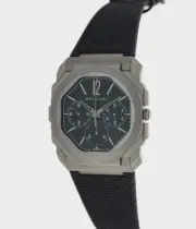 BVLGARI Octo Finissimo Chronograph GMT MODEL NO.: 103371 SWISS MADE BN