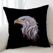 Native Design Bald Eagle Head Cushion Cover