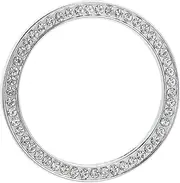 KONTONTY Elegant Car Clock Ring Decal Fit for Es260f/es200 Rhinestone Bezel Trim for Car