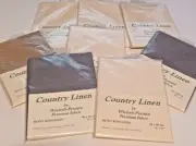 Wichelt Permin PREMIUM LINEN FABRIC, 10 count, 18x18 You Pick.
