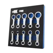 12pcs Torque Adapter Set, SAE 12 Point Fastener 3/8 inch Wrench Torques Adapt...
