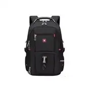 17" Laptop Backpack Waterproof USB Charge Port Style Multifunctional Backpack Hiking Travel Bag