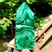 230G natural luster peacock stone transparent cluster rough mineral sample