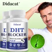 DHT Blocker - for Unisex, Anti-hair Loss, Biotin, Healthy Hair, Nails and Skin