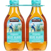 2 Count of Kirkland Signature USDA Organic Blue Agave 36 oz Natural Sweetener