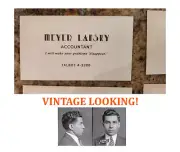25 1920's Vintage Looking Meyer Lansky Business Cards. Hand them out.