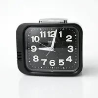 在飛比找樂天市場購物網優惠-SEIKO沉穩黑色方框傳統型鬧鐘【NV43】柒彩年代