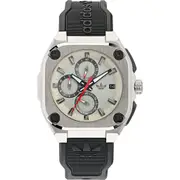 adidas City Tech Three Chronograph Resin Strap Watch, 45mm