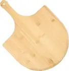 Pizza Peel with Long Handle Bamboo Pizza Spatula Bevelled Hanging Pizza Shove...
