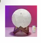 Moon Lamp, 5.9 inch Pretty LED Night Light Ball, Remote Control