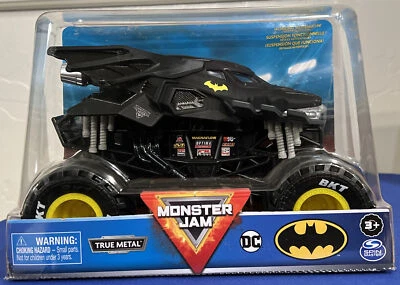 Monster Jam True Metal 1:24 Scale DC The Batman BATMOBILE Spin Master 2021