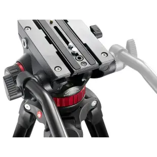 【Manfrotto 曼富圖】MVH502AH / MVH 502AH液壓攝錄兩用雲台(公司貨 油壓雲台 飛羽攝影 載重6公斤)