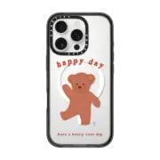 iPhone 16 Pro Impact Case MagSafe Compatible Beary Cute Day
