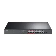 TP Link 16 Port Poe 10 100Mbps Unmanaged Switch Gigabit Rj45 Gbe Poe