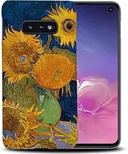 Vincent Van Gogh - VASE with Five Sunflowers Art Phone CASE Cover for Samsung Galaxy S10E