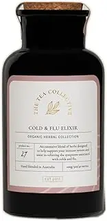 The Tea Collective Cold and Flu Elixir Herbal Tea with Boutique Jar 18 Teabags