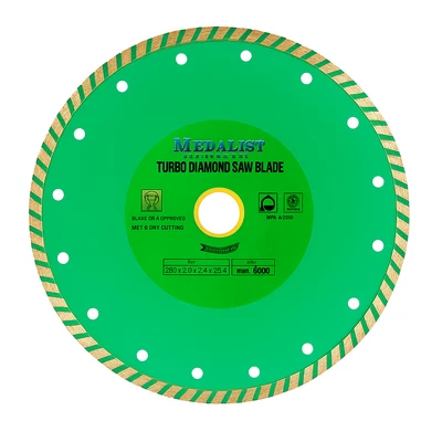 PRO 230mm Diamond Cutting Wheel 9" Turbo Wave Blade Disk Angle Grinder Tile Saw
