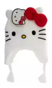 NEW Hello Kitty Sherpa Laplander Girls Winter Hat OSFM NWT