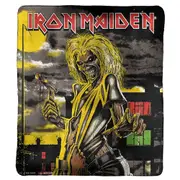 IRON MAIDEN Polar Fleece Throw Rug Blanket
