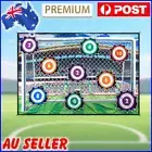 100cm Soccer Games with Adhesive Balls Toss Soccer Goal Game for Backyard Lawn