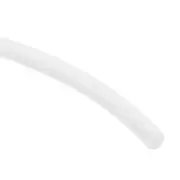Silicone Foam Seal Strip, 3mm OD 6.5m 21ft Silicone Foam Weather Strip White