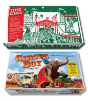 Marx Super Circus Play Set Box OR Marx Circus Boy Play Set box