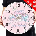 SANRIO CLOCK KUROMI WALL CLOCK QUARTZ CLOCK HOME DECORATE GI