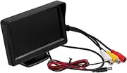 SOLUSTRE Universal 4.3 Inch Rear View Mirror Backup Camera Compact Design Safe Reversing for Car Truck