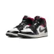 【NIKE 耐吉】W Air Jordan 1 Mid Black Gym Red 黑紅 BQ6472-061