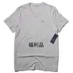 福利品 TOMMY 短袖上衣 有汙漬 09T2225 灰色 尺寸M