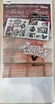 CREATIVE MEMORIES MICKEY & FRIENDS COMBINATION PACK DIE CUTS STICKERS NIP