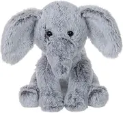 Toys Plush Gray Elephant Stuffed Animal Soft Cuddly Perfect for Child Gray Elephant 8 Inches)