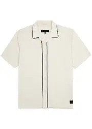 Rag & Bone Avery Terry Shirt - White - L L